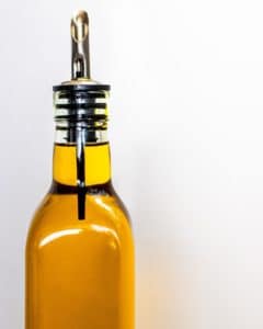 Bottle of oil